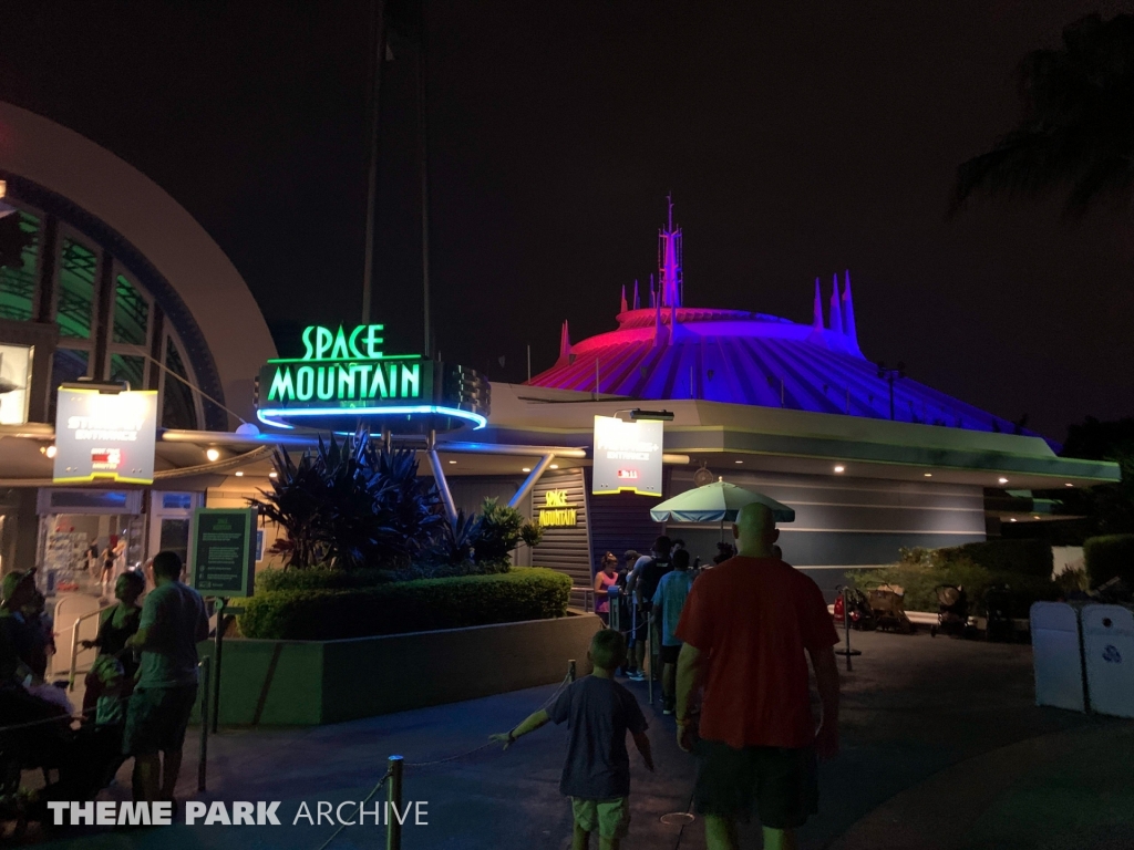 Space Mountain at Magic Kingdom