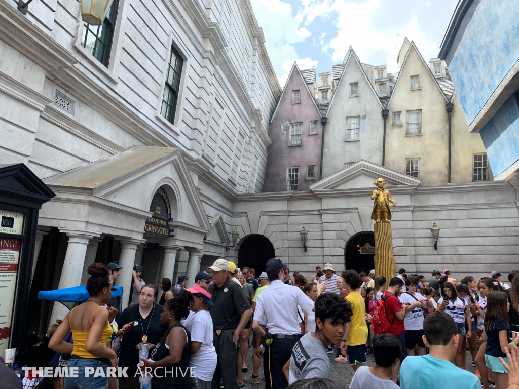 Harry Potter and the Escape from Gringotts at Universal Islands of Adventure