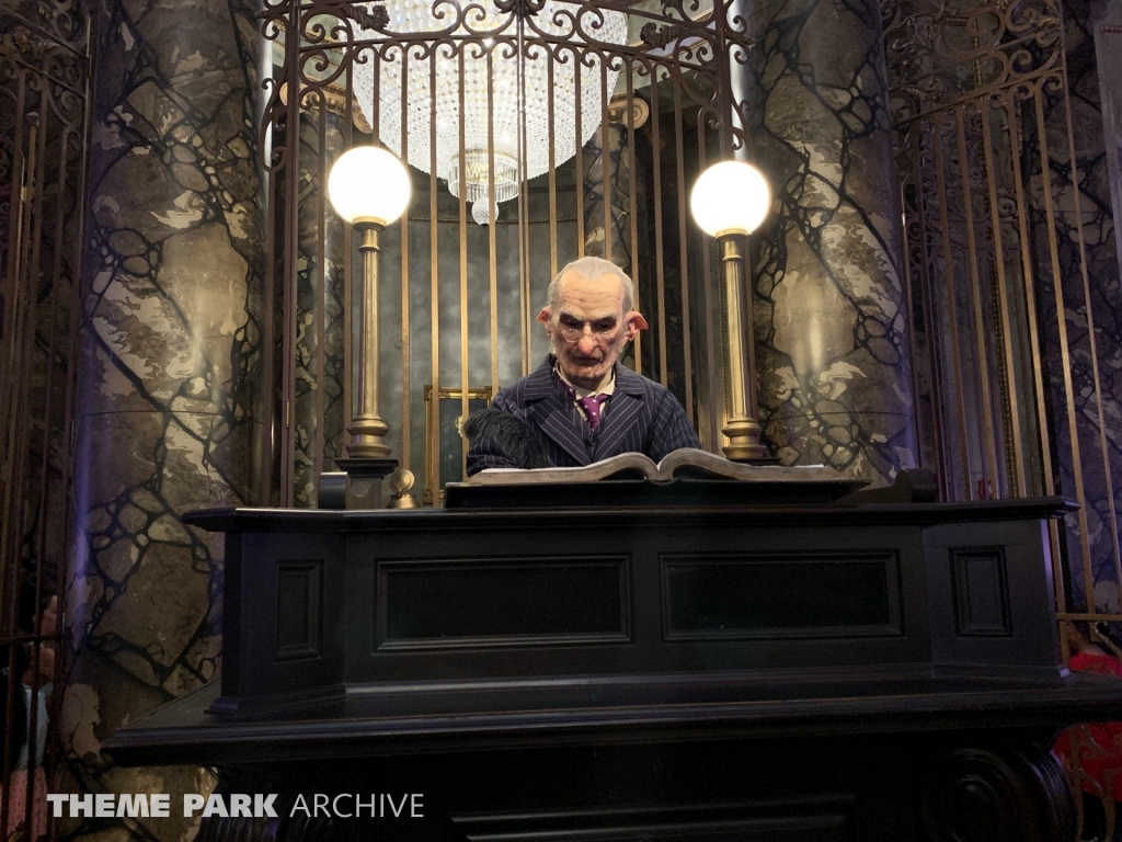 Harry Potter and the Escape from Gringotts at Universal Islands of Adventure