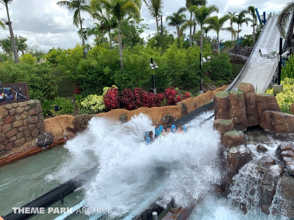 Infinity Falls at SeaWorld Orlando