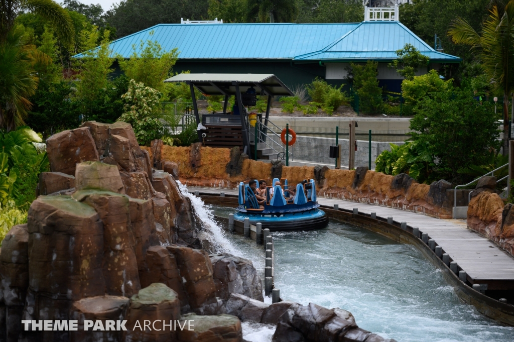 Infinity Falls at SeaWorld Orlando