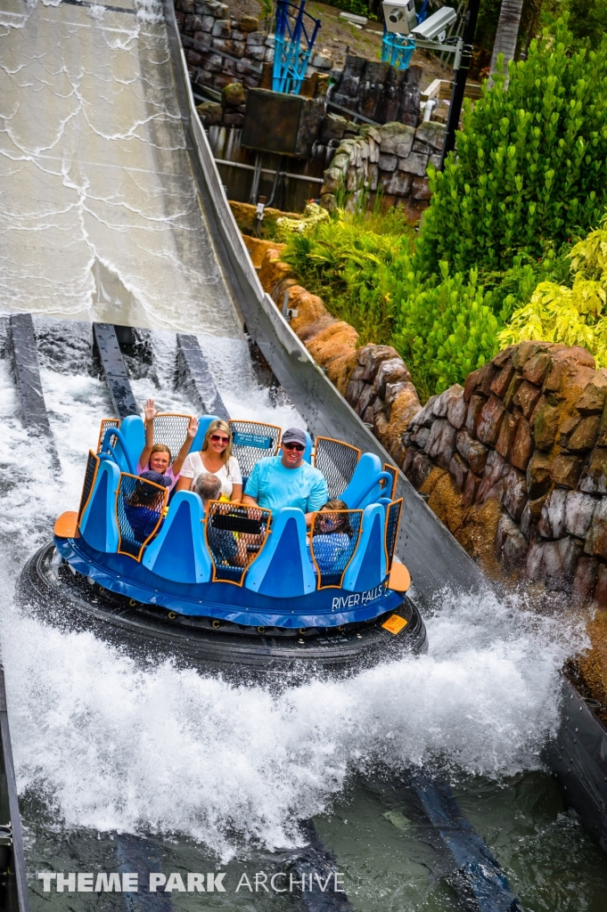 Infinity Falls at SeaWorld Orlando