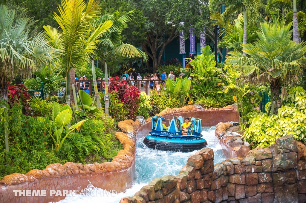 Infinity Falls at SeaWorld Orlando