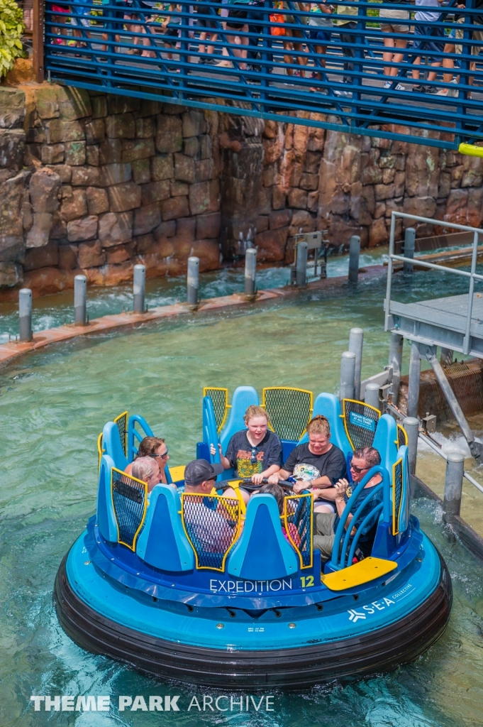 Infinity Falls at SeaWorld Orlando