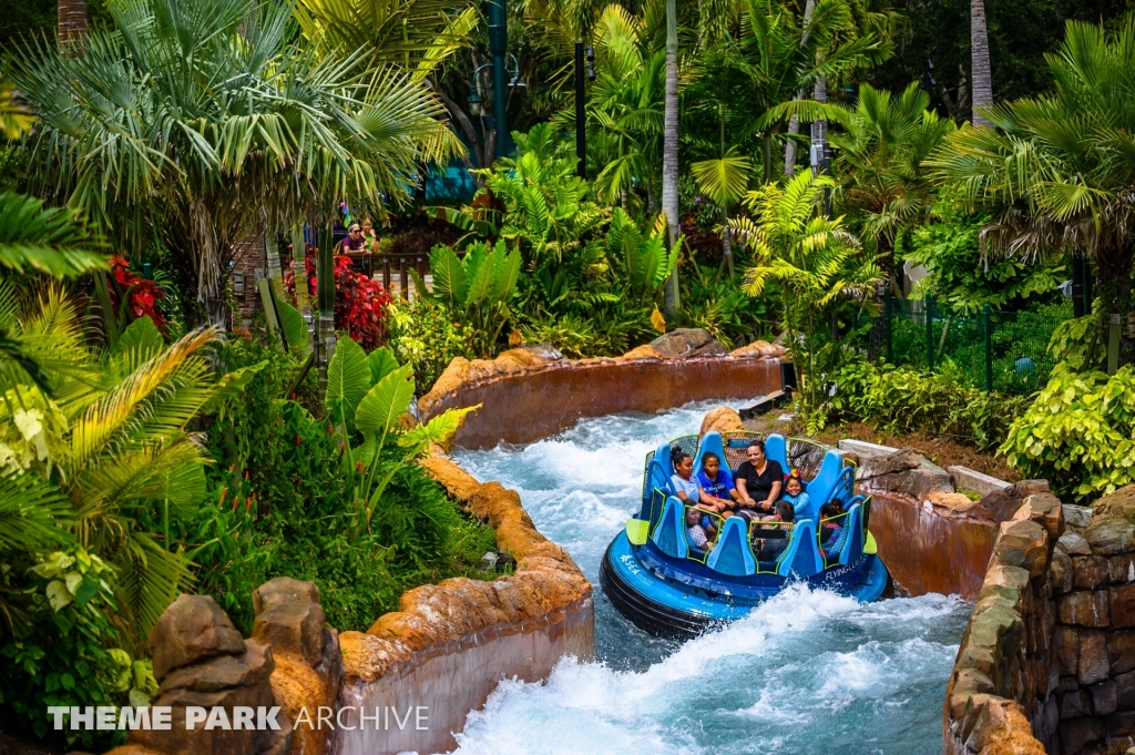 Infinity Falls at SeaWorld Orlando