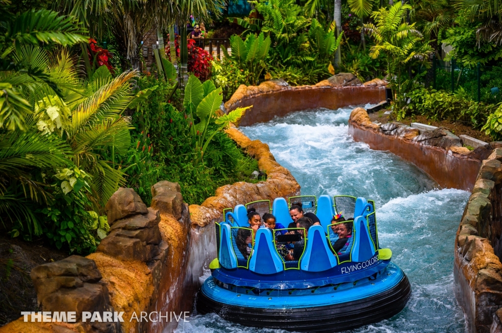 Infinity Falls at SeaWorld Orlando