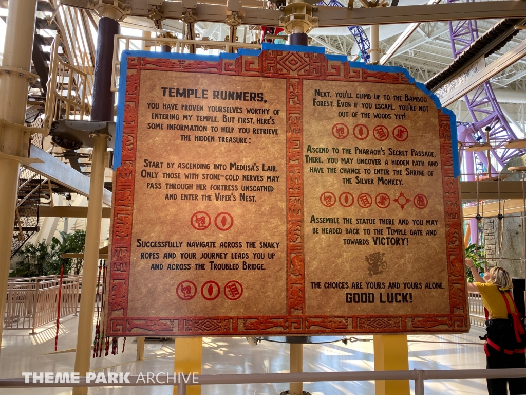 Legends of the Hidden Temple Challenge at Nickelodeon Universe at American Dream