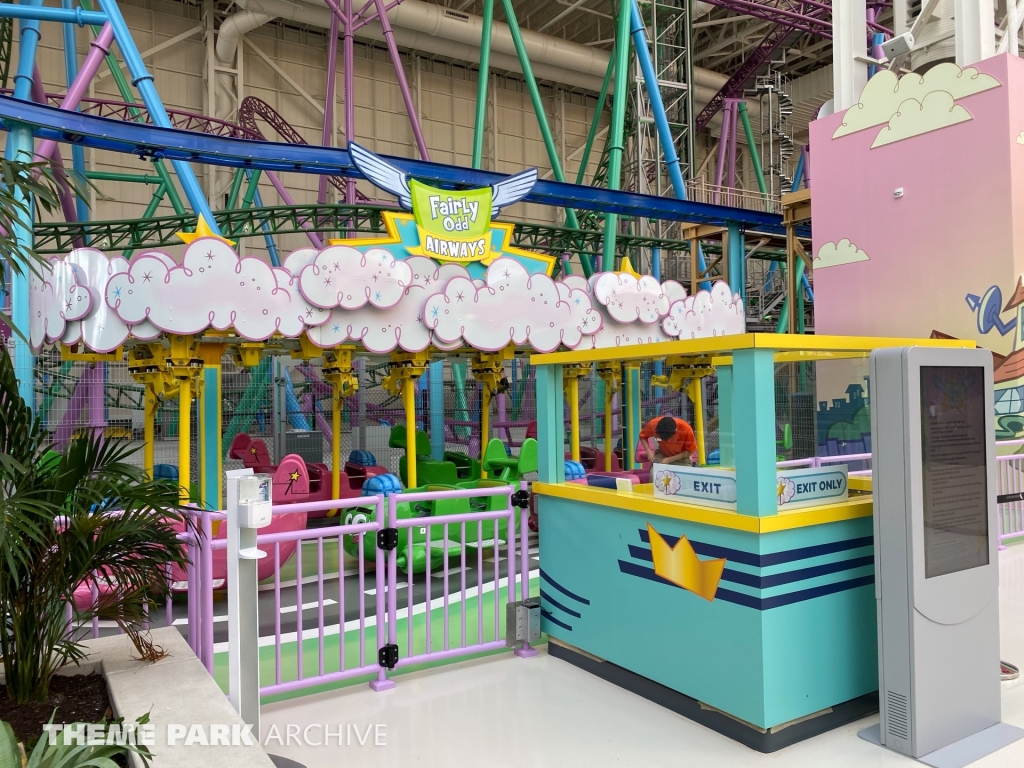 Fairly Odd Airways at Nickelodeon Universe at American Dream