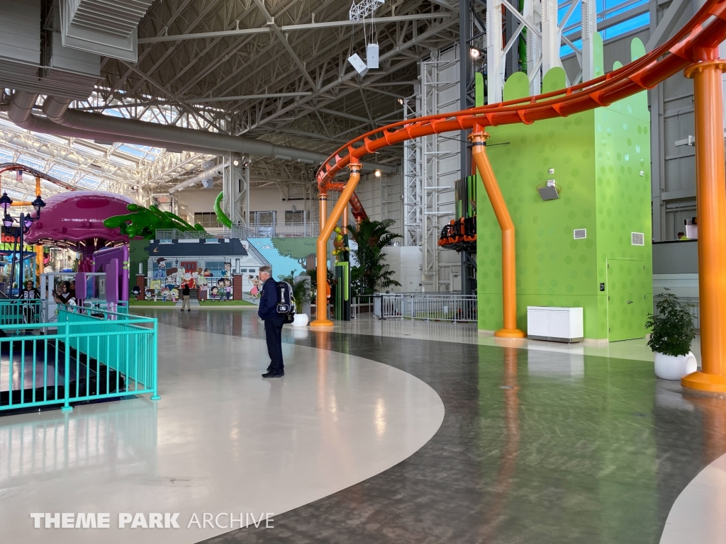 Nickelodeon Slime Streak at Nickelodeon Universe at American Dream