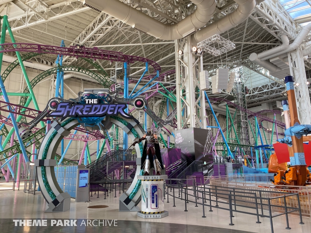 The Shredder at Nickelodeon Universe at American Dream