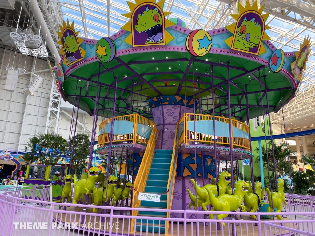 Rugrats Reptar Go Round at Nickelodeon Universe at American Dream