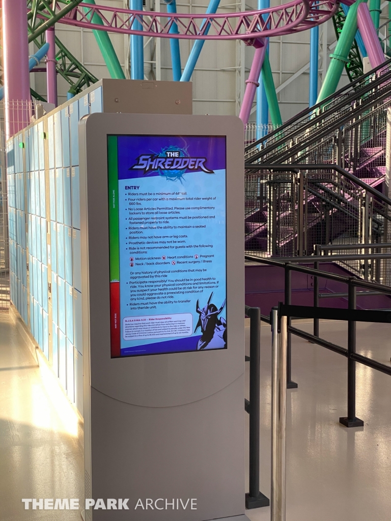 The Shredder at Nickelodeon Universe at American Dream