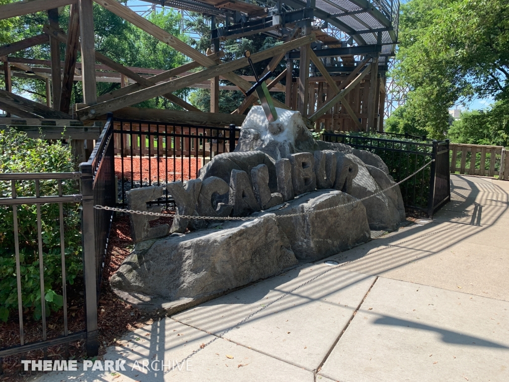 Excalibur at Valleyfair