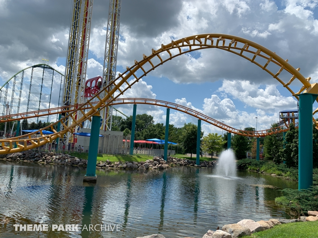 Corkscrew at Valleyfair