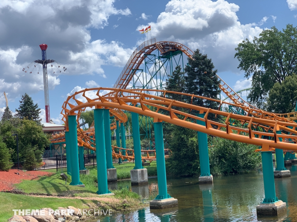 Corkscrew at Valleyfair