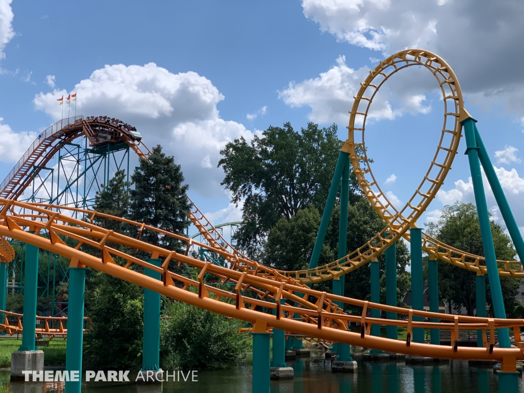 Corkscrew at Valleyfair