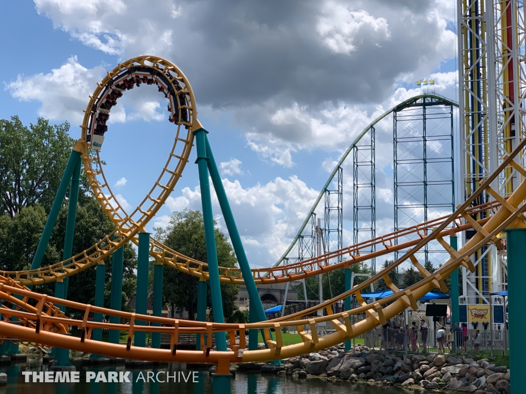 Corkscrew at Valleyfair