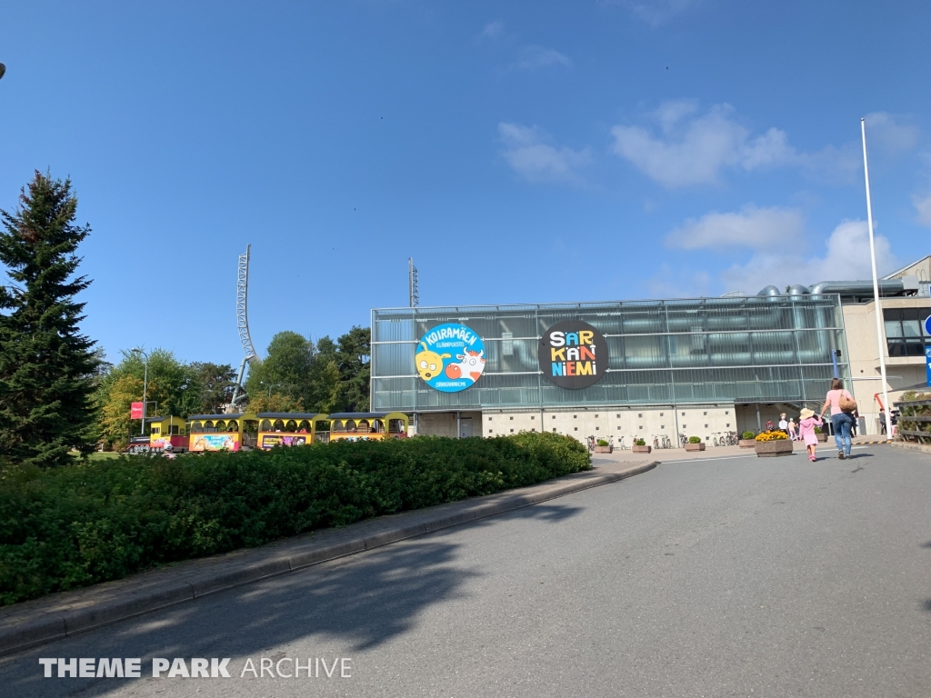 Entrance at Sarkanniemi