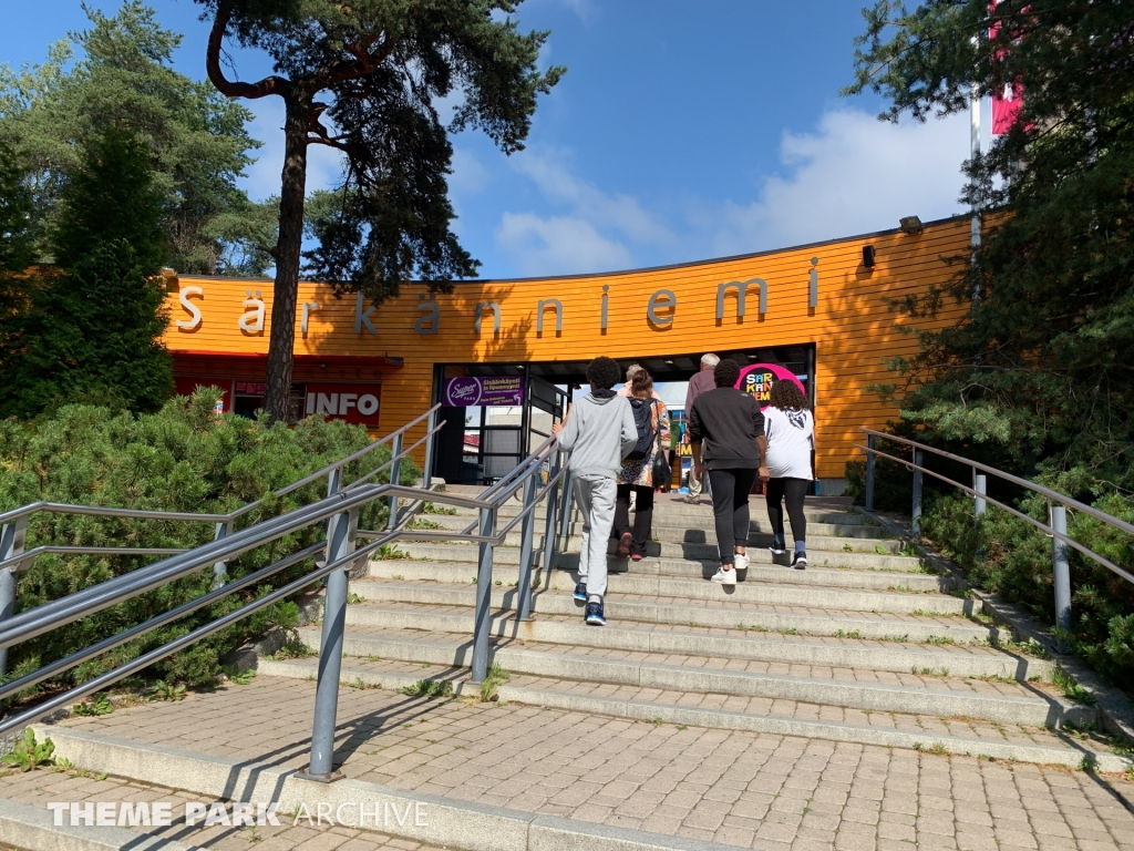 Entrance at Sarkanniemi