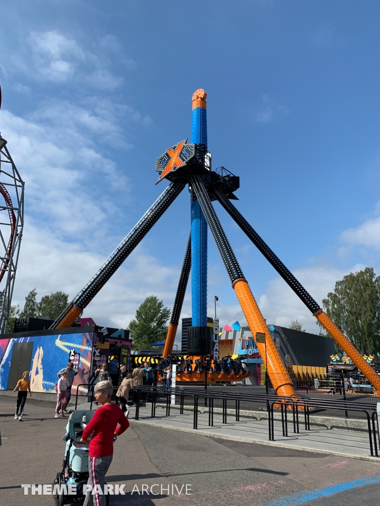 X at Sarkanniemi | Theme Park Archive