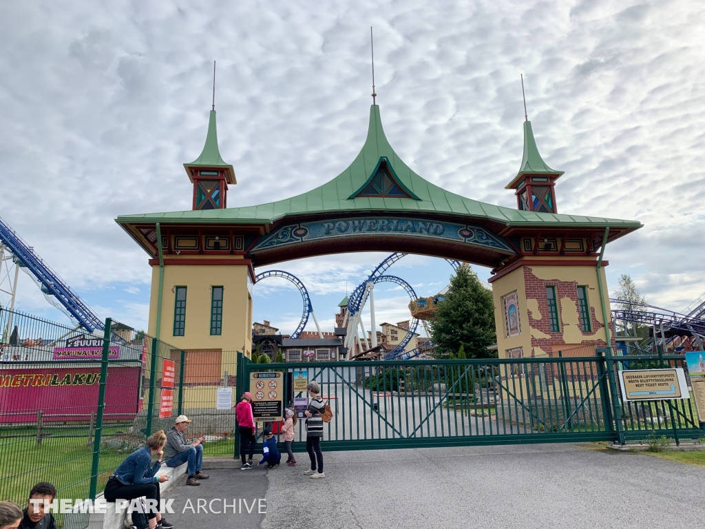 Entrance at PowerPark