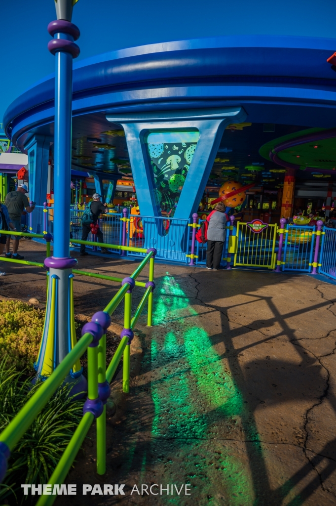 Alien Swirling Saucers at Disney's Hollywood Studios