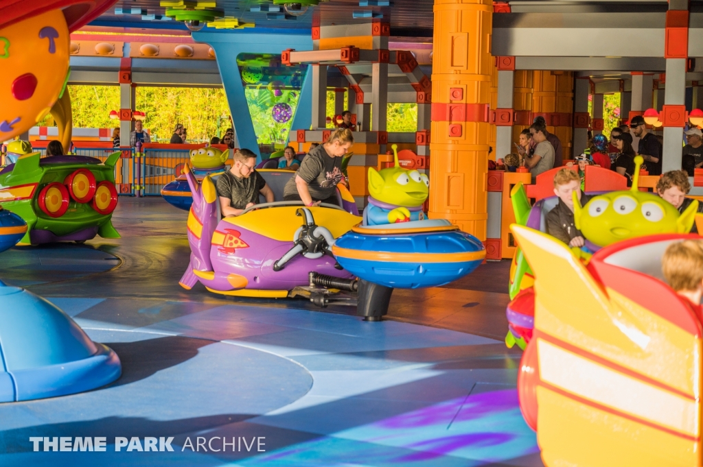 Alien Swirling Saucers at Disney's Hollywood Studios