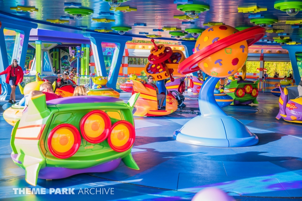 Alien Swirling Saucers at Disney's Hollywood Studios