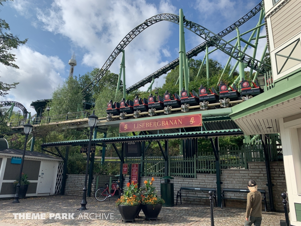 Lisebergbanan at Liseberg