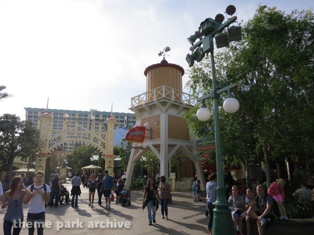 Goofy's Sky School at Disney California Adventure