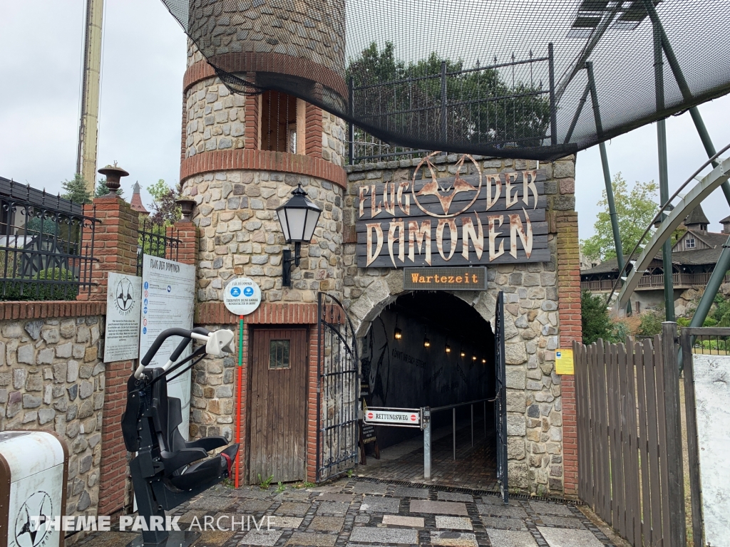 Flug Der Damonen at Heide Park