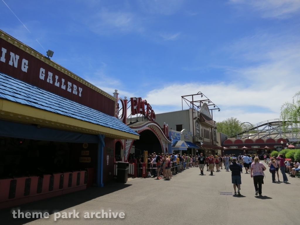 Racer at Kennywood