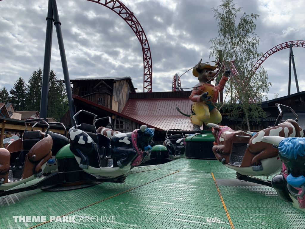 Westernrodeo at Freizeitpark Plohn