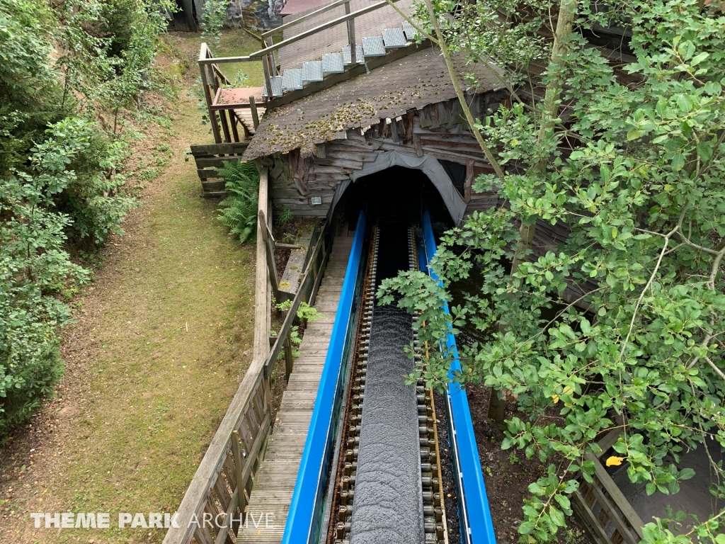 Wildwasserbahn Mit Geisterbahn at Freizeitpark Plohn