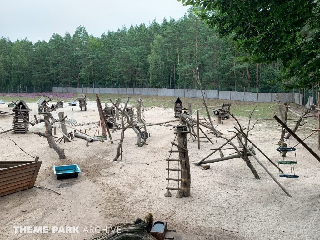 Affenreservat at Freizeit Land Geiselwind