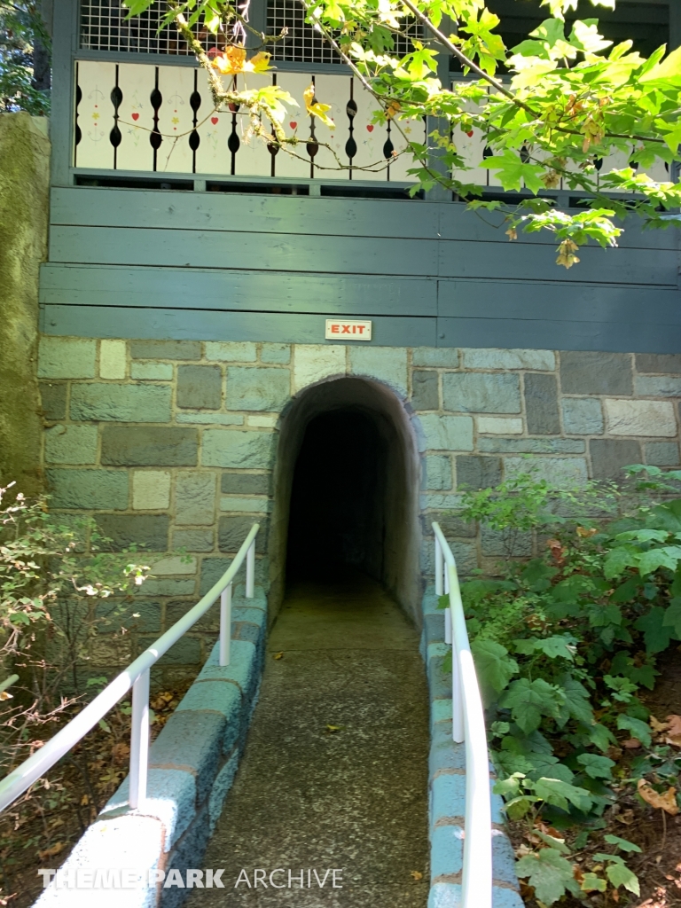 Ice Mountain Bobsled Roller Coaster at Enchanted Forest