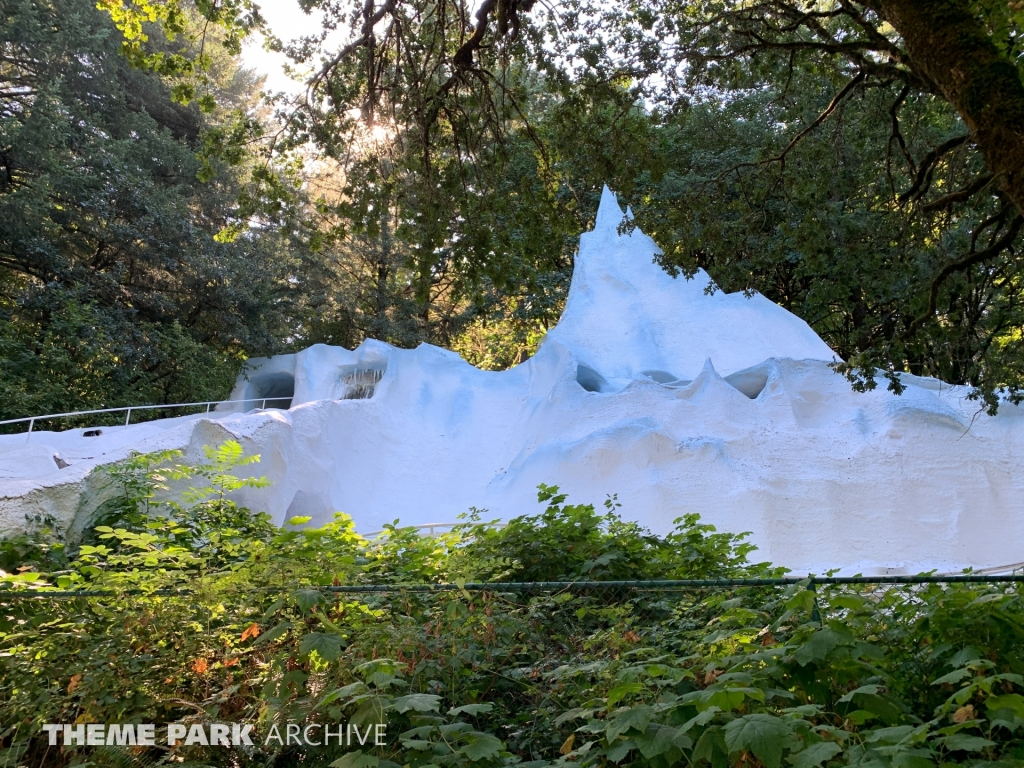 Ice Mountain Bobsled Roller Coaster at Enchanted Forest