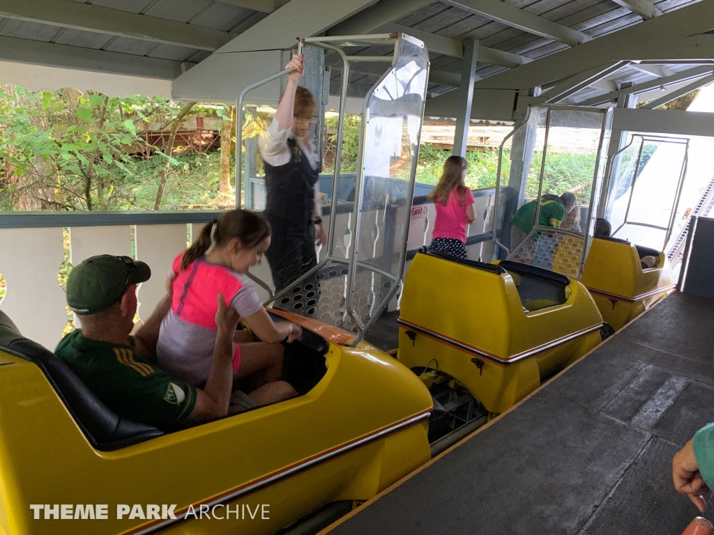 Ice Mountain Bobsled Roller Coaster at Enchanted Forest