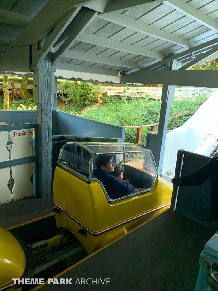 Ice Mountain Bobsled Roller Coaster at Enchanted Forest