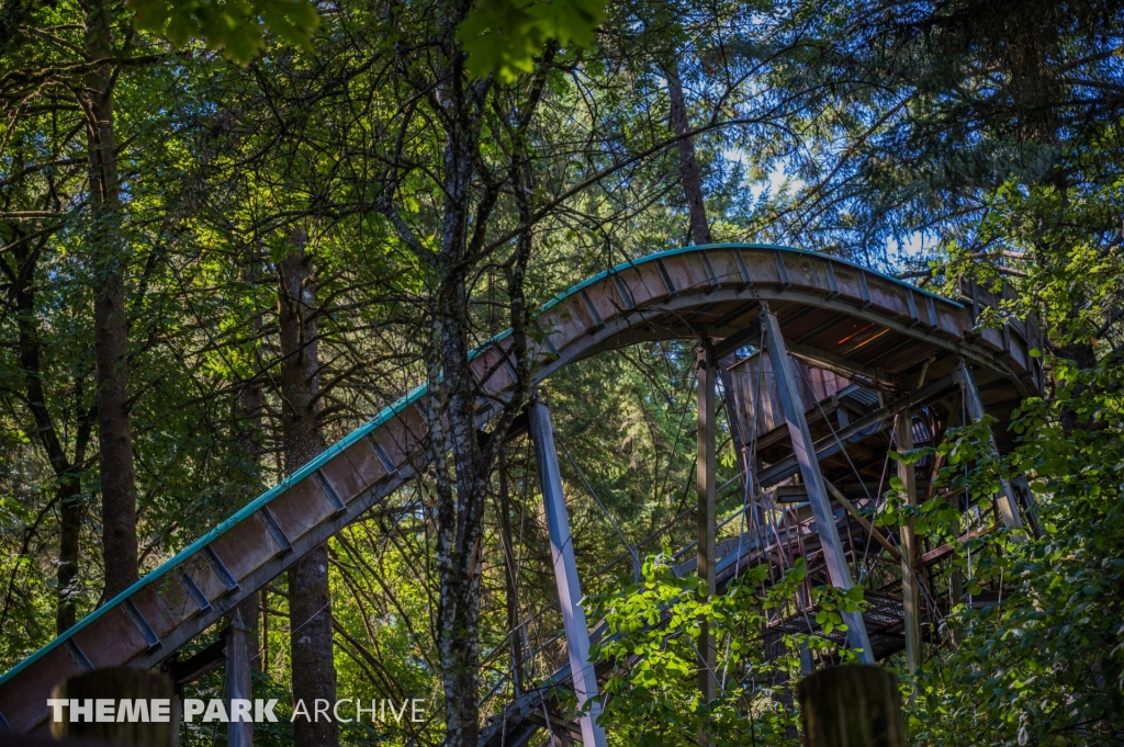 Big Timber Log Ride at Enchanted Forest