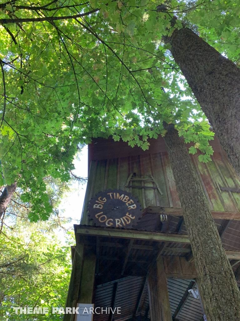 Big Timber Log Ride at Enchanted Forest