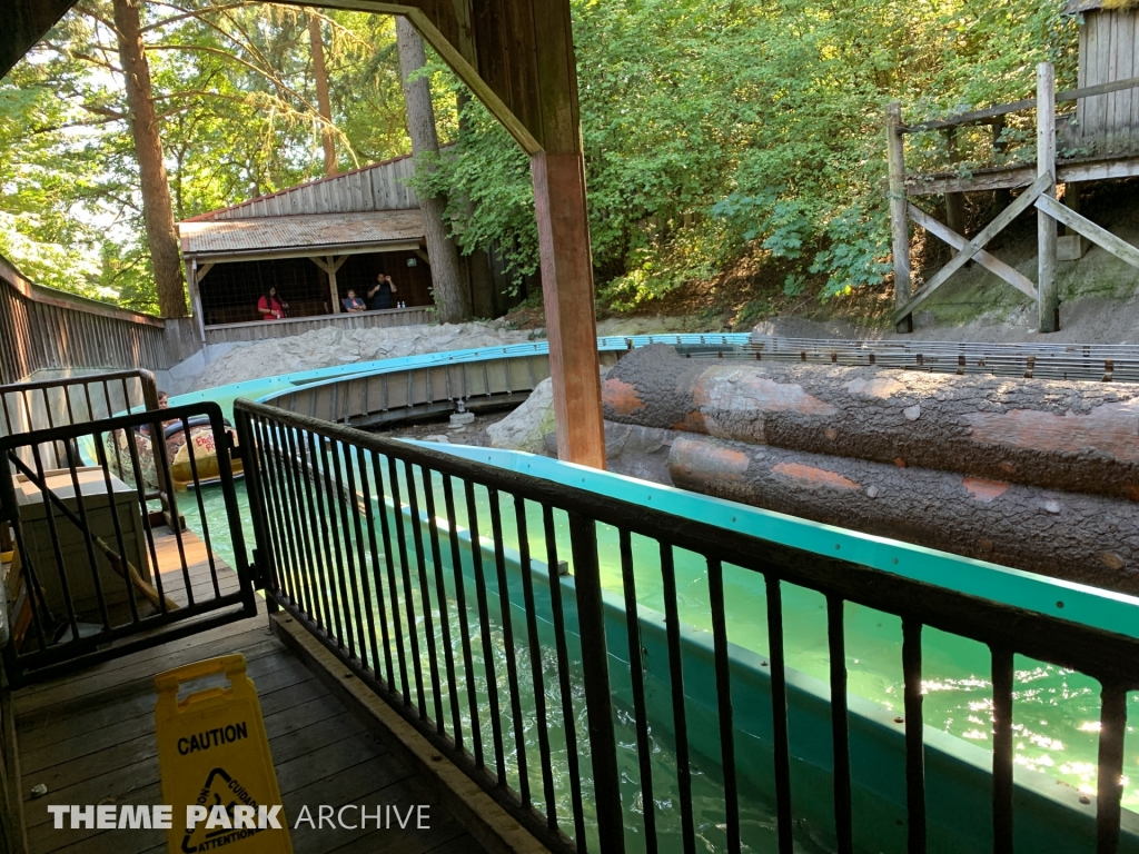 Big Timber Log Ride at Enchanted Forest