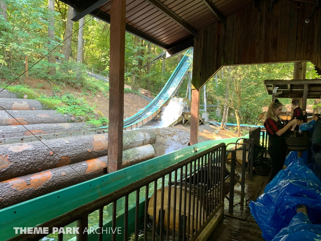 Big Timber Log Ride at Enchanted Forest