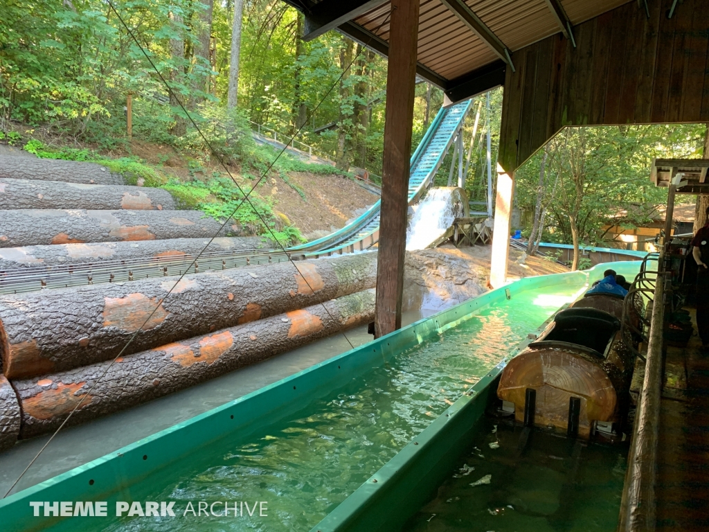 Big Timber Log Ride at Enchanted Forest