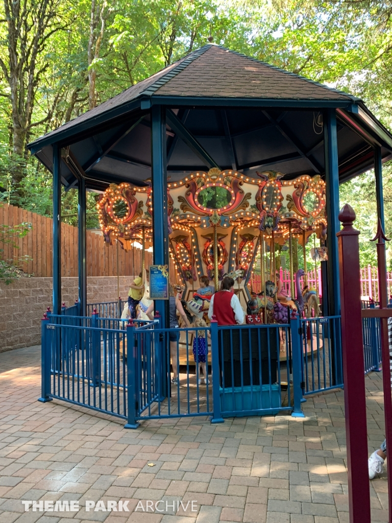 Carousel at Enchanted Forest