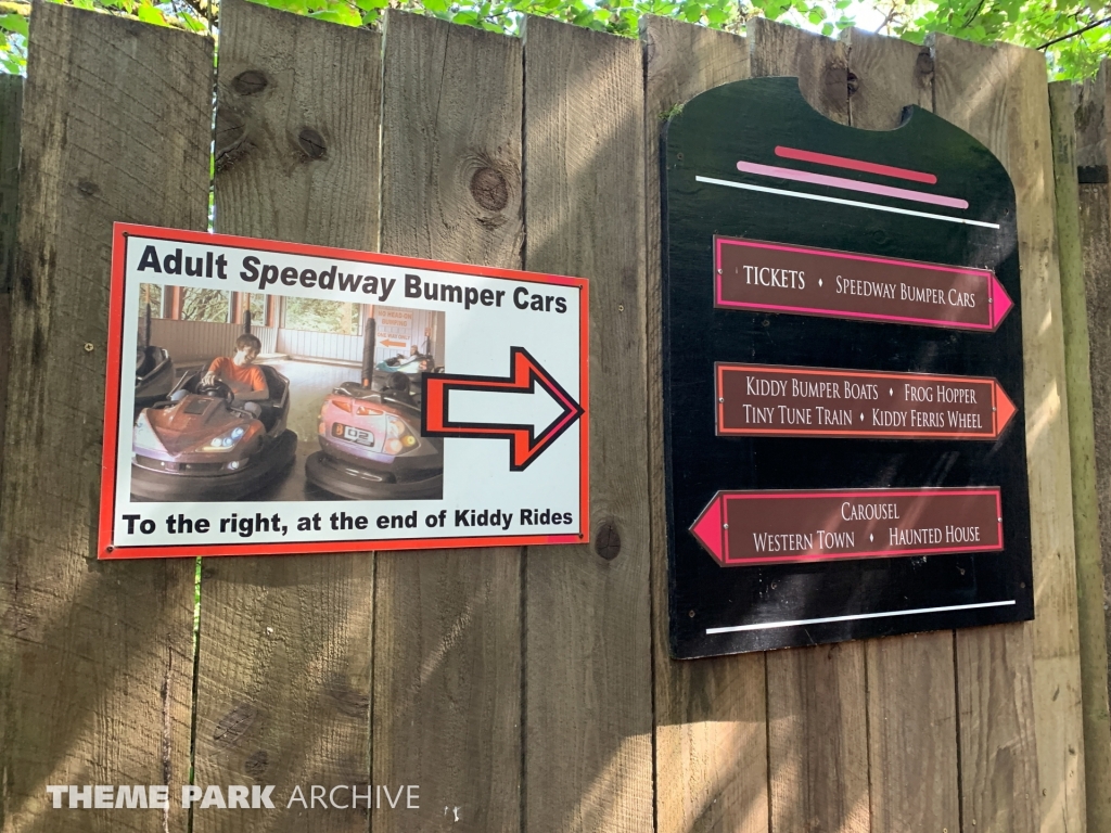 Speedway Bumper Cars at Enchanted Forest