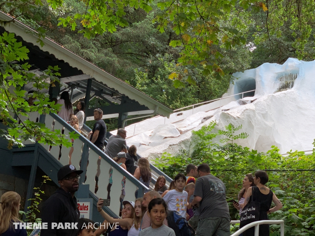 Ice Mountain Bobsled Roller Coaster at Enchanted Forest