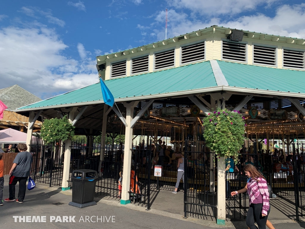 Carousel at Oaks Park