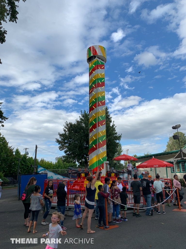 Tree Top Drop at Oaks Park