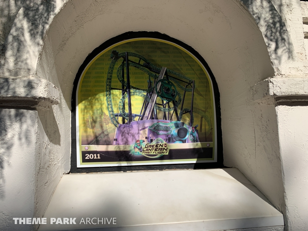 Green Lantern: First Flight at Six Flags Magic Mountain